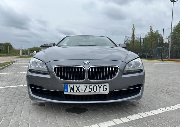 BMW Seria 6 cena 162900 przebieg: 58000, rok produkcji 2014 z Warszawa małe 379